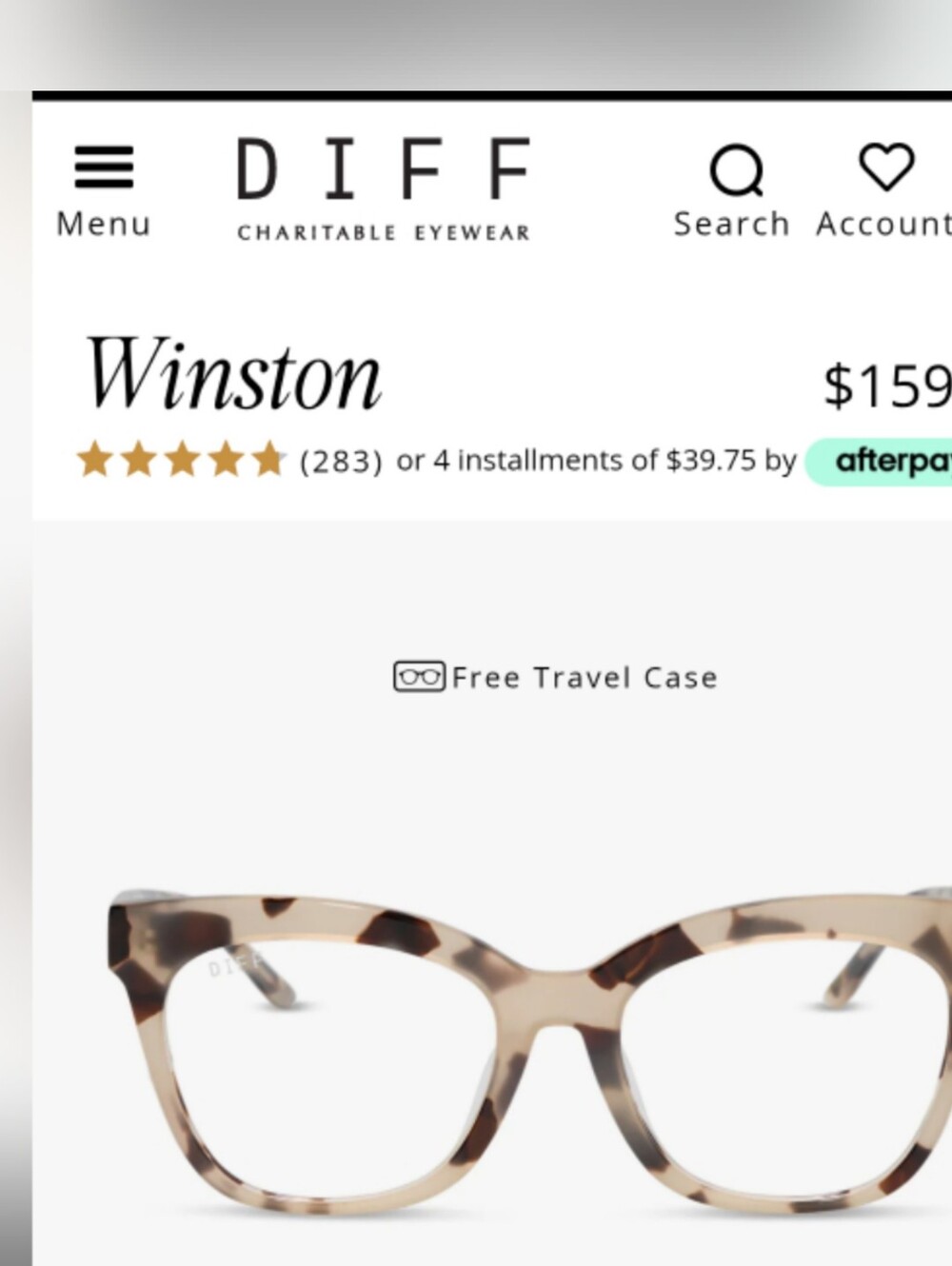 Diff Eyewear Winston  Tortoiseshell Cat-Eye Women's